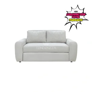 Sofás Cama en oferta, Sofá cama Click Lana, un sofá práctico para convertirlo en cama y dormir dos personas, tapizado en tela color gris claro. Sofá cama sencillo, Sofá cama doble. Sofás cama en Bucaramanga
