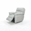 Descansa pies de la Silla Reclinable Tendenzza eléctrica en Cuero natural color gris, con herraje Zero Gravity. Sillón Reclinable eléctrico, Silla Reclinable en Cuero, Silla Reclinable en Bucaramanga, Silla Reclinable 1 puesto