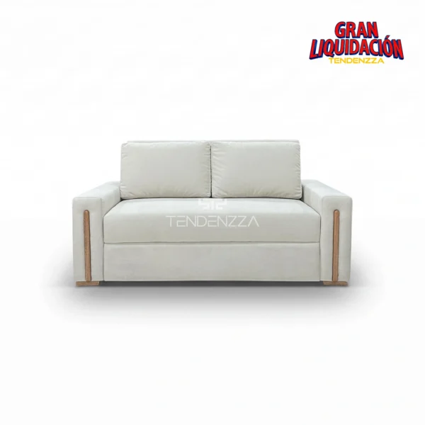 Sofá Cama en oferta, Un Sofá cama doble, práctico para convertirlo en cama y dormir hasta dos personas Sofá cama en Tela color taupé. Sofá cama de 2 puestos. Sofás cama modernos. Sofá cama en Bucaramanga